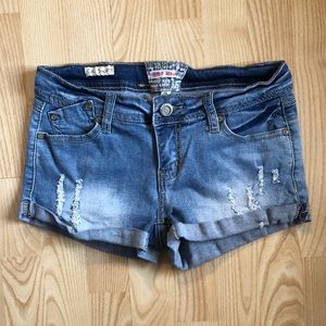 Hot Kiss Jean Shorts